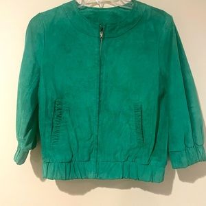 Womens suede jacket